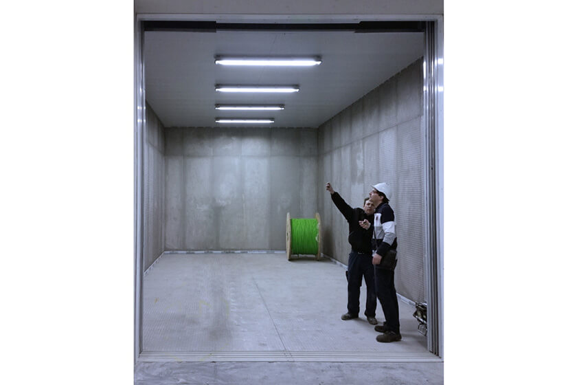 Ascenseurs à haute capacité dans la Galería de las Colecciones Reales