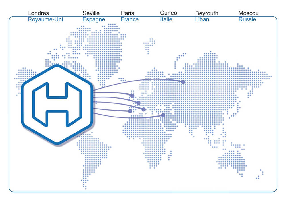 Hidral carte monde